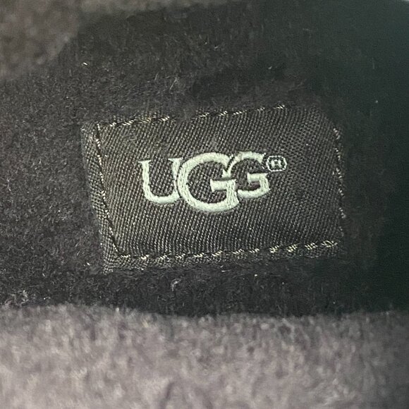 UGG Cavitt Antiqued Leather Fur Lined Military Boots Shoes Size 9 Mens F19216G main image 9